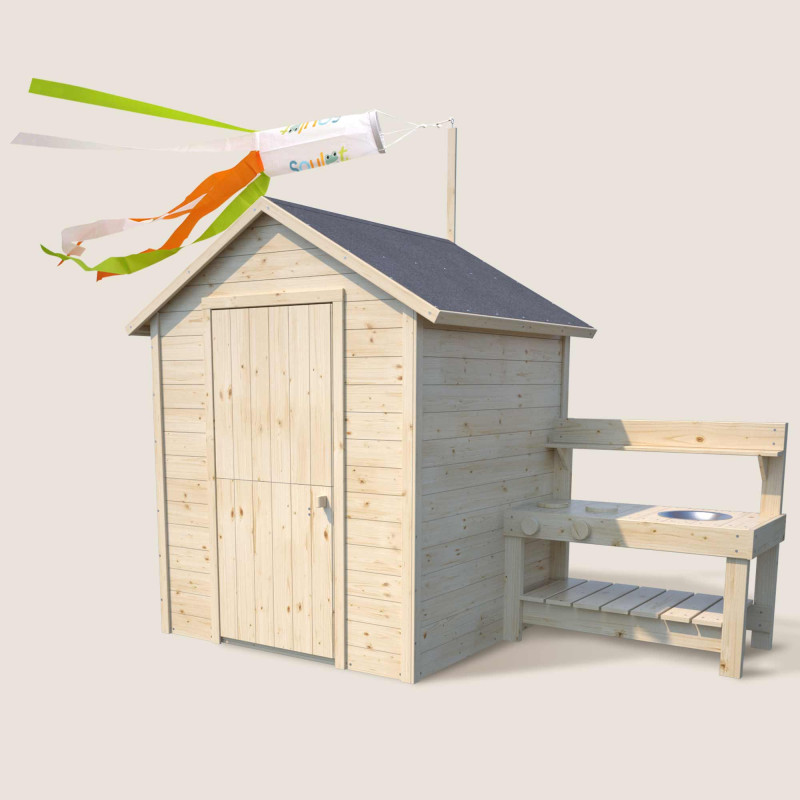Cabane en bois avec...