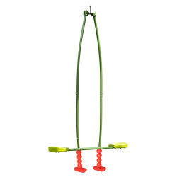 Vis-à-vis / Face-à-Face 2 enfants COCOON - Agrès pour portiques en bois 2m35 et 2m40