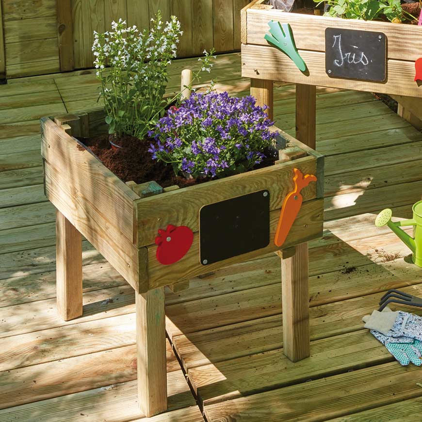 Carré potager en bois pour enfant Marguerite - Soulet