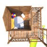 Aire de jeux pour enfant maisonnette avec portique - COTTAGE - Vue de l'intérieur