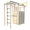 Cabane en bois crossfit pour enfants et ado - Cross Fit - Vue 3/4 droite
