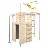 Cabane en bois crossfit pour enfants et ado - Cross Fit - Vue 3/4 dos