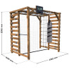 Aire de jeux en bois - Odin - Dimensions