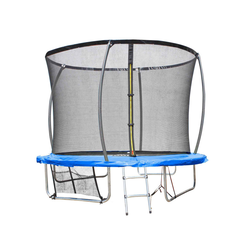 Trampoline Extérieur Enfant 305 Cm Avec Filet De Sécurité Coussins De  Protection Éche à Prix Carrefour