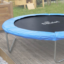 Tapis de saut pour trampoline noir mat de 2m44 - Pièces détachées