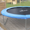 Tapis de saut pour trampoline noir mat de 2m44 - Pièces détachées