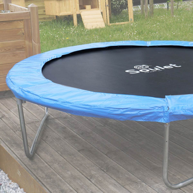 Tapis de saut pour trampoline noir mat de 3m66 - Pièces détachées