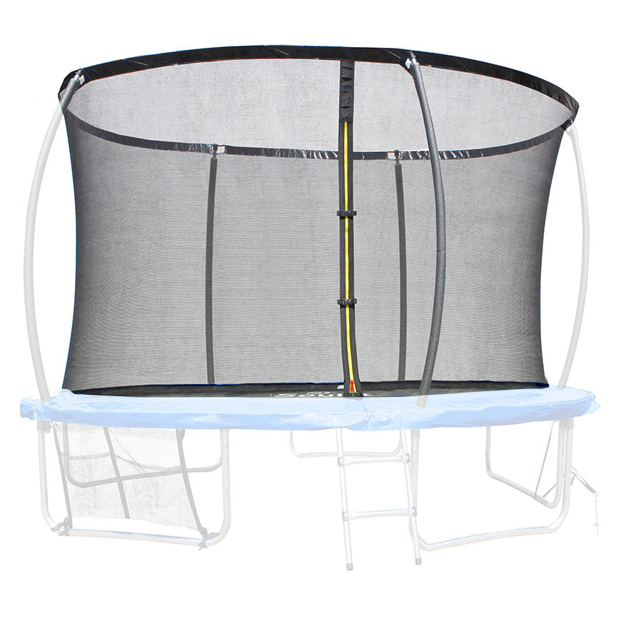 Filet de sécurité de protection pour trampoline d'extérieur Tapis de saut  anti-chute, taille : 10 pieds - 8 pôles - Diamètre 3,06 m