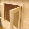 Cabane en bois pour enfants – Garance - Zoom sur la fenêtre