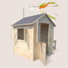 Cabane en bois avec mini-cuisine pour enfants – Jasmine -