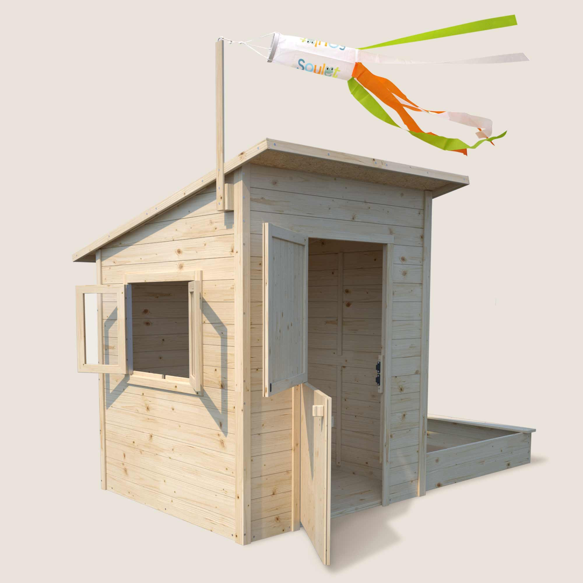 Cabane de jardin en bois en kit haut de gamme. - Constructeur de cabane de  jardin en bois L'Isle-sur-la-Sorgue - Les Petites Maisons de L'Isle