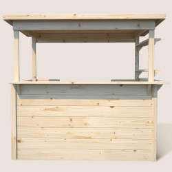 Cabane en bois pour enfants – Playa - Vue de face