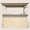 Cabane en bois pour enfants – Playa - Vue de face