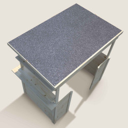 Cabane en bois pour enfants – Playa - Vue de dessus
