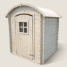 Petite cabane en bois 2 enfants - Patty - Vue 3/4 gauche