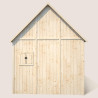 Cabane en bois haute sur pilotis pour enfant - Duplex - Vue de gauche