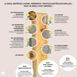 Table en bois pour enfant avec bac à sable intégré - Soulet