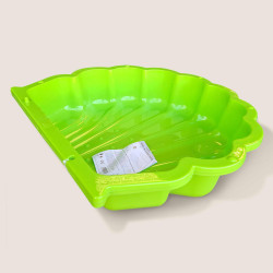 Bac à sable en plastique forme coquillage - Coquilles - Partie basse