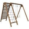 Aire de jeux en bois Tristan - Vue 3/4 droite
