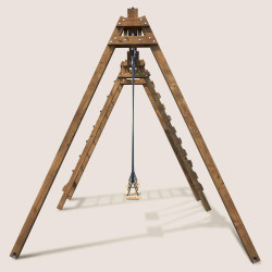 Aire de jeux en bois Tristan - Vue de gauche