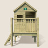 Cabane en bois traité sur pilotis pour enfant - Winny - Vue de face