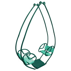 Siège Balancelle 2 enfants- pour portique de 2,22m - Balancelle