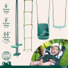 Portique en bois pour enfant 4 agrès - Suzon - Zoom agrès.