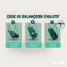 Siège de balançoire bébé évolutif LILLY - Soulet - 6 à 36 mois - Information évolution
