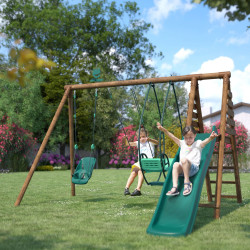 Siège de balançoire bébé évolutif LILLY - Soulet - 6 à 36 mois - Ambiance aire de jeux