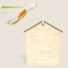 Cabane en bois pour enfants – Garance - Vue de dos