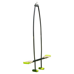 Balançoire face à face pour enfant – 2,24m - Vue d'ensemble