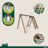 Aire de jeux en bois Tristan - Les activités.