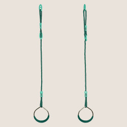 Paire d’anneaux en métal - Agrès pour portiques 2m à 2m50