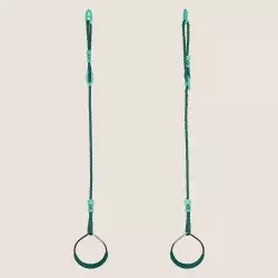 Paire d’anneaux en métal - Agrès pour portiques 1m95 à 2m50