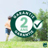 Balançoire en plastique verte (agrès) - Pour portique H. 2 m - 2,50 m. Vert d'eau - Vue garantie