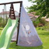 Option Tipi pour portique Soulet - Pour 2 enfants, de 3 à 12 ans.