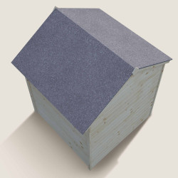 Maisonnette en bois pour enfants Janaka_Vue de haut_Packshot