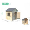 Maisonnette en bois pour enfants Janaka - Jardipolys