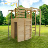 Cabane en bois crossfit pour enfants et ado - Cross Fit - Pour 6 enfants de 3 à 12 ans