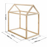 Cabane en bois pour enfants – Discover - Dimensions