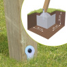 Kit de scellement complet avec visserie pour portique et station en bois – Soulet