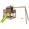 Aire de jeux pour enfant maisonnette avec portique - COTTAGE - Vue détourée