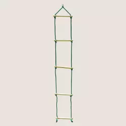 Échelle en bois 5 barreaux enfant - Agrès pour portiques 2m à 2m50