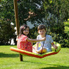 Balançoire bateau 2 enfants - Agrès pour portiques en bois 2m35 - Pour 2 enfants de 3 à 12 ans, 100 kg max (50 kg x2) - Image d'