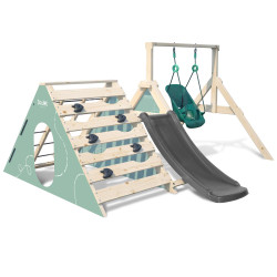 Aire de jeux bébé OLYMPE packshot 3/4 sur fond blanc