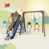 Aire de jeux en bois-Appolon