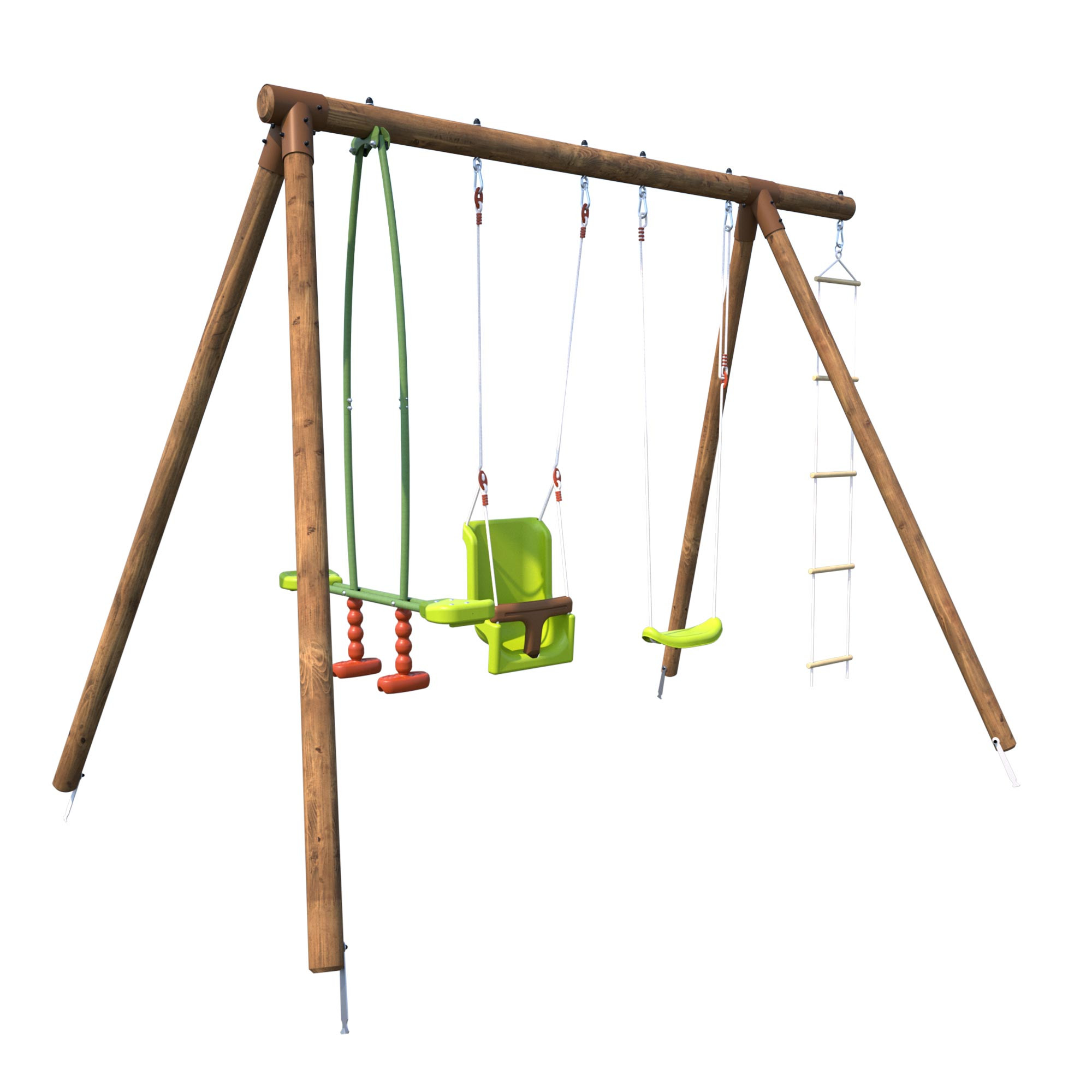 Estructura de columpio SOULET SUZON de madera