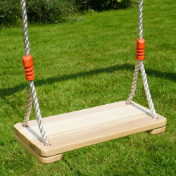 Balançoire en bois réglable 2.50m / 3.50m - Soulet - Usage familial en extérieur
