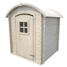 Petite cabane en bois 2 enfants - Patty - Vue 3/4 gauche