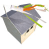 Cabane en bois pour enfants – Garance - Vue de dessus